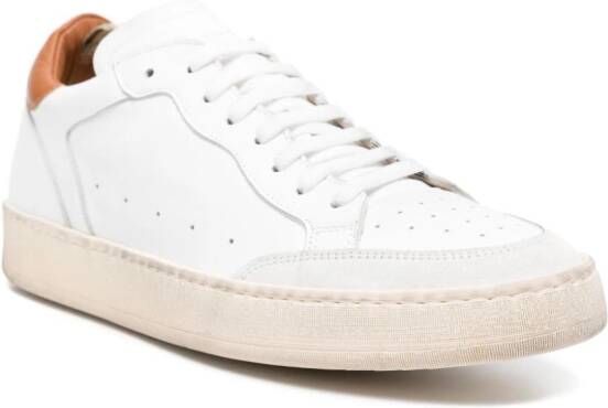 Officine Creative Magic leather sneakers White