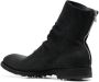 Officine Creative matte calf leather zip boots Black - Thumbnail 3