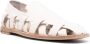 Officine Creative Miles 003 cut-out leather sandals Neutrals - Thumbnail 2