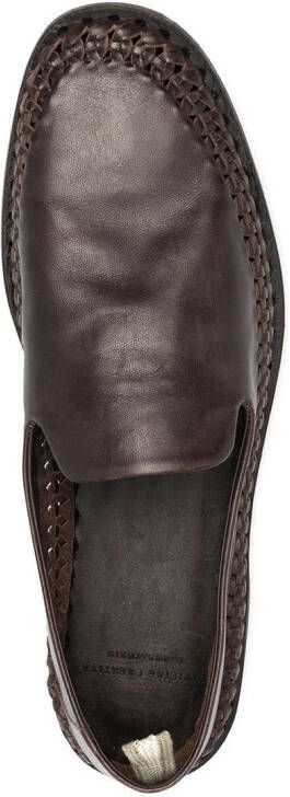 Officine Creative Miles 2 leather loafers Brown