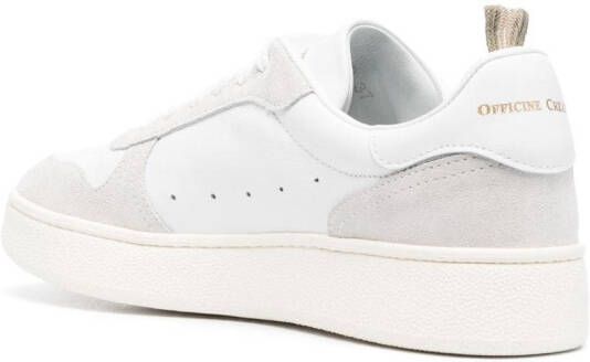 Officine Creative Mower 110 leather sneakers White