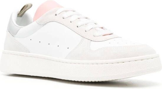 Officine Creative Mower 110 panelled sneakers White