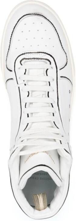 Officine Creative Mower leather sneakers White