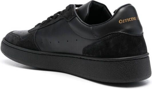 Officine Creative Mower low-top leather sneakers Black