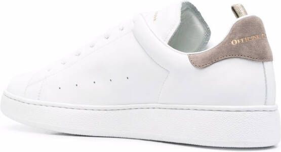 Officine Creative Mower 002 lace-up leather sneakers White