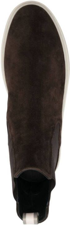 Officine Creative Muskrat 004 suede boots Brown