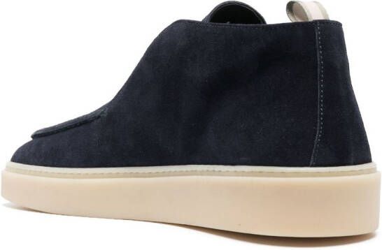 Officine Creative Muskrat suede loafers Blue