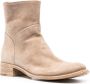 Officine Creative Oliver suede low-ankle boots Brown - Thumbnail 2