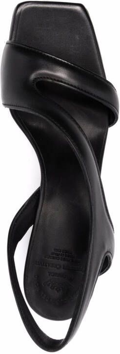 Officine Creative open-toe leather sandals Black