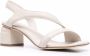 Officine Creative open-toe leather sandals White - Thumbnail 2
