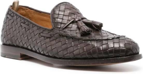 Officine Creative Opera 004 leather loafers Brown
