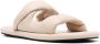 Officine Creative padded leather slides Neutrals - Thumbnail 1