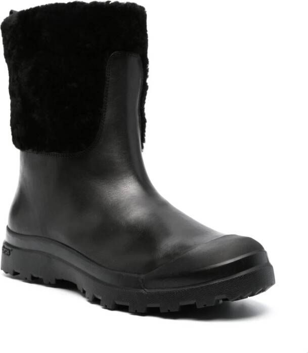 Officine Creative Pallet shearling boots Black