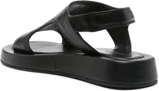 Officine Creative Patty leather sandals Black