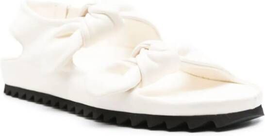 Officine Creative Pelagie leather sandals Neutrals
