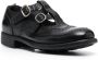 Officine Creative perforated-detail buckled leather shoes Black - Thumbnail 2