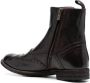 Officine Creative perforated-detail leather boots Brown - Thumbnail 3