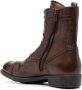 Officine Creative perforated-embellishment leather boots Brown - Thumbnail 3