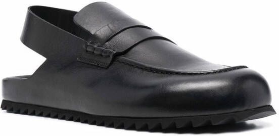 Officine Creative Phobia slingback loafers Black