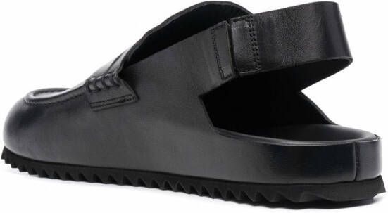 Officine Creative Phobia slingback loafers Black