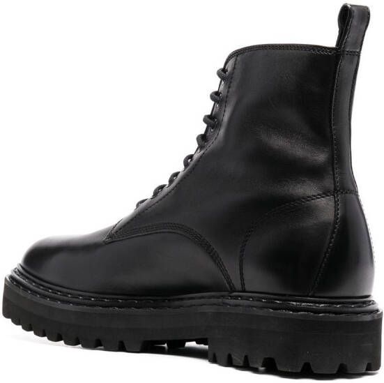 Officine Creative Pistols lace-up boots Black