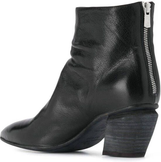 Officine Creative pointed ankle boots Black