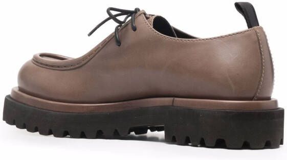 Officine Creative polished calf leather shoes Neutrals