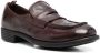 Officine Creative polished-finish slip-on loafers Brown - Thumbnail 2