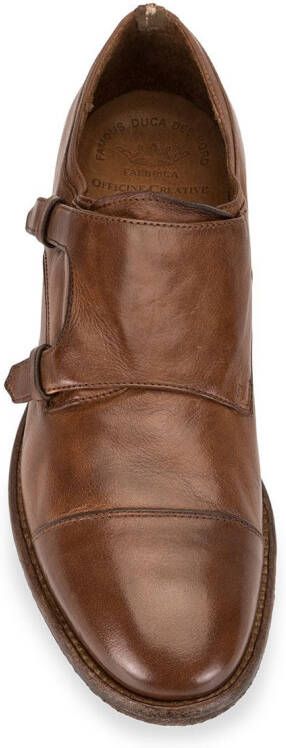 Officine Creative Princetown 046 monk shoes Brown