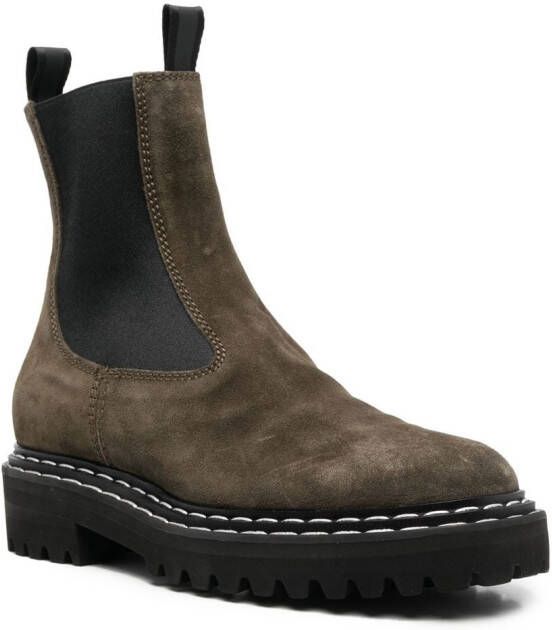 Officine Creative Provence 025 chelsea boots Green