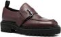 Officine Creative Provence chunky leather loafers Red - Thumbnail 2
