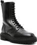 Officine Creative Provence leather combat boots Black - Thumbnail 2