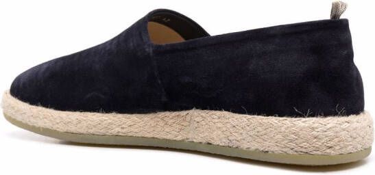 Officine Creative Roped leather espadrilles Blue