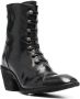 Officine Creative round-toe 70mm ankle boots Black - Thumbnail 2
