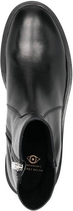 Officine Creative round-toe ankle boots Black