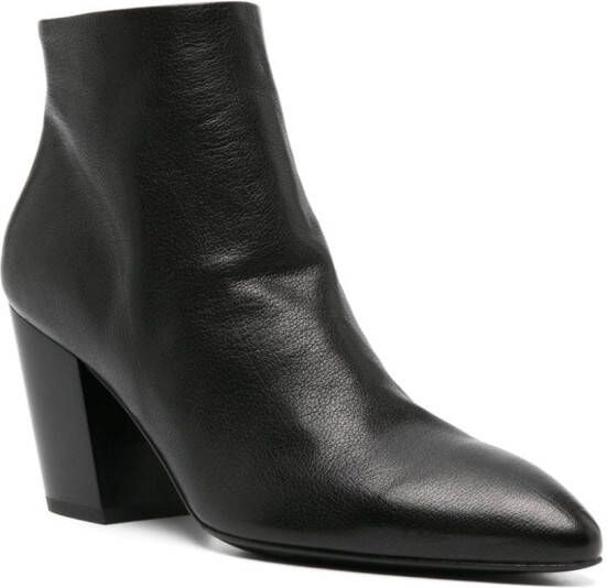 Officine Creative Sevre 003 80mm leather boots Black