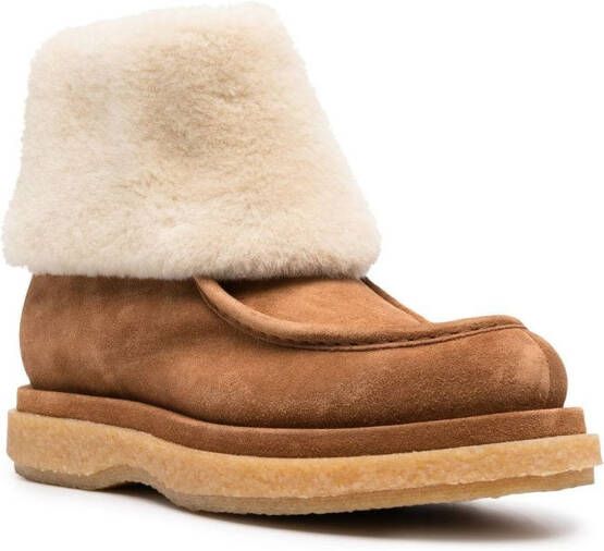 Officine Creative shearling ankle boots Neutrals