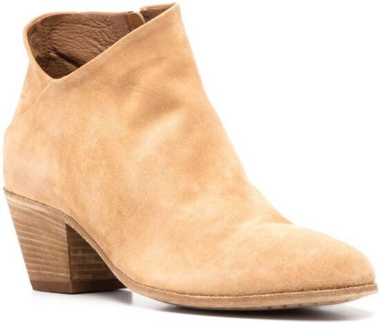 Officine Creative Shirlee 002 suede ankle boots Neutrals
