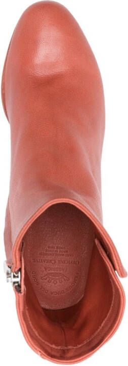 Officine Creative Shirlee leather ankle boots Red