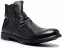 Officine Creative side zip ankle boots Black - Thumbnail 2