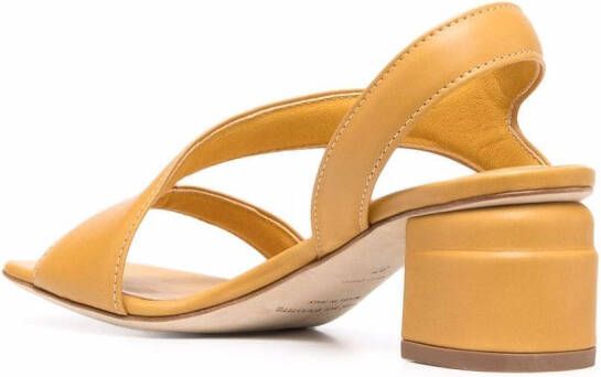 Officine Creative slingback open-toe sandals Yellow