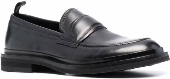 Officine Creative slip-on leather loafers Black
