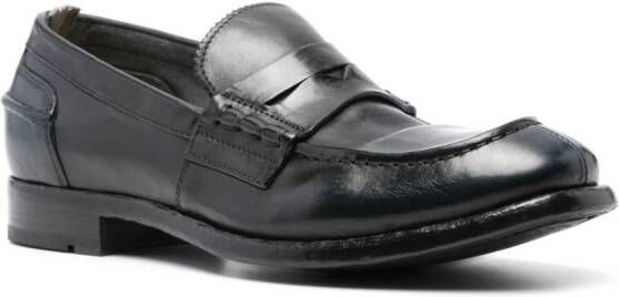 Officine Creative Solitude 001 leather loafers Black