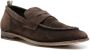 Officine Creative Solitude 001 suede penny loafers Brown - Thumbnail 2