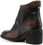Officine Creative stacked-heel leather boots Brown - Thumbnail 3