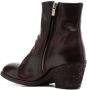 Officine Creative stacked-heel leather boots Brown - Thumbnail 3