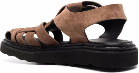 Officine Creative strappy leather sandals Brown