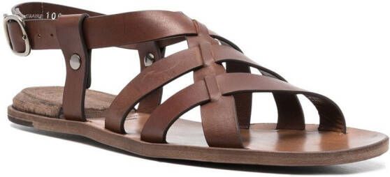 Officine Creative strappy slingback sandals Brown