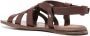 Officine Creative strappy slingback sandals Brown - Thumbnail 3