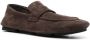 Officine Creative suede slip-on loafers Brown - Thumbnail 2